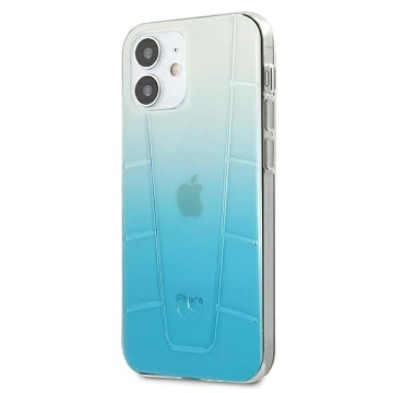 Etui ochronne Mercedes MEHCP12SCLGBL do Apple iPhone 12 Mini 5,4" niebieski/blue hardcase Transparent Line