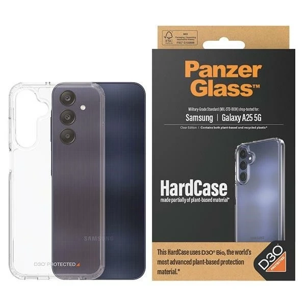 Etui do Samsung Galaxy A25 5G PanzerGlass HardCase D3O Clear