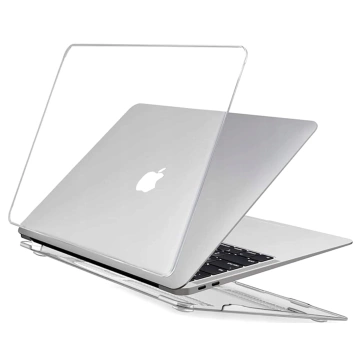 Etui Ochronne do Apple MacBook Air 13 13.6" M2 (2022) / M3 (2024) / M4 (2025), Smukłe i Przezroczyste, Alogy HardCase™ – Transparentne