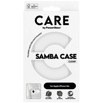Etui do iPhone 16e CARE by PanzerGlass Fashion Przezroczysty