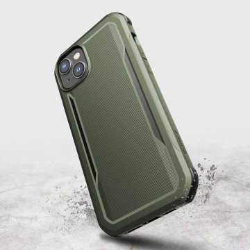 Raptic Fort Case etui iPhone 14 Plus z MagSafe pancerny pokrowiec zielony