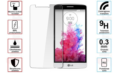 H9 gehärtetes Glas für LG G3 S Beat