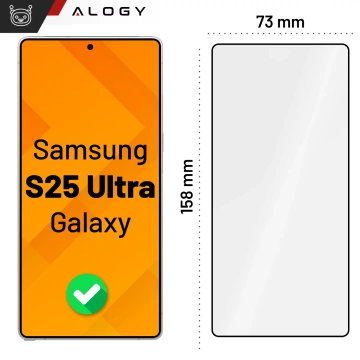 Gehärtetes Glas für Apple iPhone 16 Displayschutzfolie 9H Alogy Heavy Pro™️