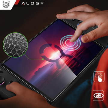 Szkło hartowane 9H do Lenovo Legion Go na ekran konsoli Alogy Screen Protector PRO+