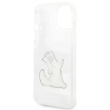 Etui ochronne na telefon Karl Lagerfeld KLHCP14MCFNRC do Apple iPhone 14 Plus 6,7" hardcase przeźroczysty/transparent Choupette Fun