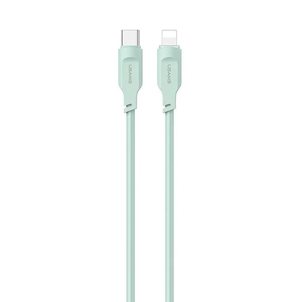 USMAS USB-C auf Lightning PD Schnellladekabel 1,2 m grün