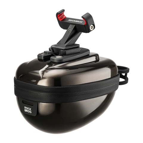 Torba Podsiodłowa Rockbros Hard Shell Kompaktowa 0,4L Czarna