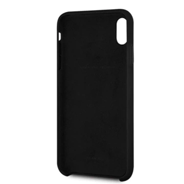 Ferrari Hardcase iPhone Xs Max czarny/black Silicone Off track