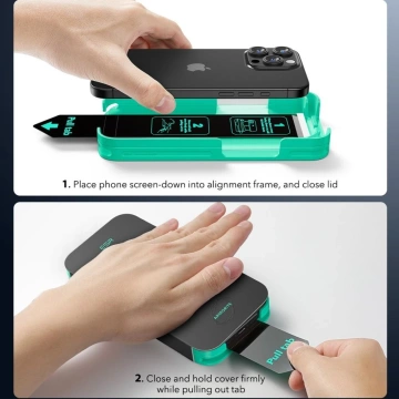 Szkło Hartowane ESR Armorite do iPhone 16 Black