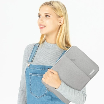 Etui Tech-Protect Sleevy 15-16" Crayon Grey Pokrowiec na Laptopa
