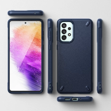 Ringke Onyx strapazierfähige Hülle für Samsung Galaxy A73 marineblau