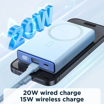 Joyroom JR-PBM01 20W 10000mAh magnetische Powerbank mit MagSafe-Basis