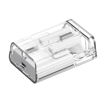 Słuchawki TWS Joyroom JR-TC1 IceLens Series Bluetooth 5.3 LED – Białe