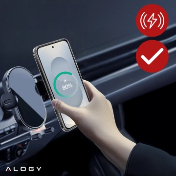 Etui Przezroczyste do Samsung Galaxy S25, Podwyższone Krawędzie, Idealne Dopasowanie, PC + TPU, Alogy HybridShield™ Case + SZKŁO HARTOWANE