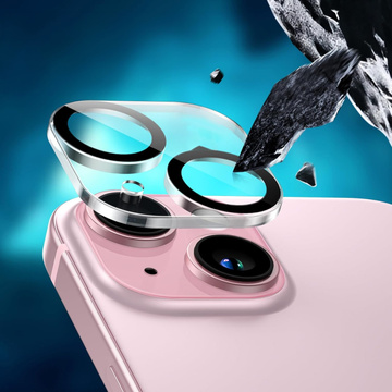 Szkło hartowane do Apple iPhone 15 2x na ekran + 1x na obiektyw aprat Lens zestaw szkieł
