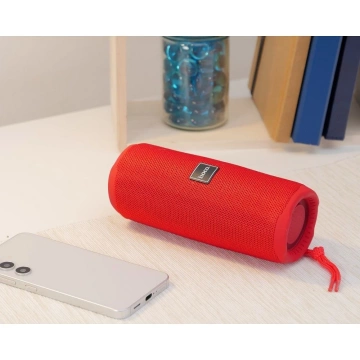 Głośnik Bluetooth HOCO HC16 2×5W 3h Czas Pracy Czerwony