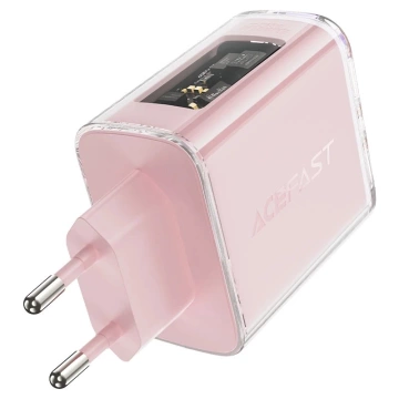 Ładowarka sieciowa Acefast A45 GaN 65W 3 porty (1xUSB, 2xUSB-C) zielona