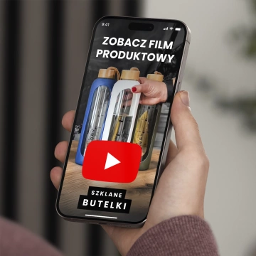 Große Glasflasche, Trinkflasche Alogy Motivational Messbecher 1l 1000ml, Silikonhülle Olive