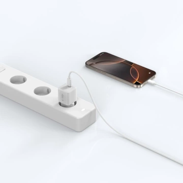 Ładowarka Sieciowa USB-C Tech-Protect NCM25 25W PD Biała