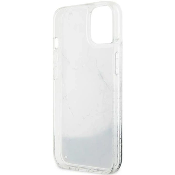 Etui Guess GUHCP14SLCSGSGH für iPhone 14 6,1" Hardcase Liquid Glitter Marble