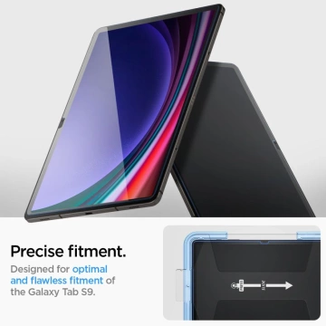 Szkło hartowane Spigen Glas.tR ”EZ Fit” do Samsung Galaxy Tab S9 11.0 X710 / X716B Clear