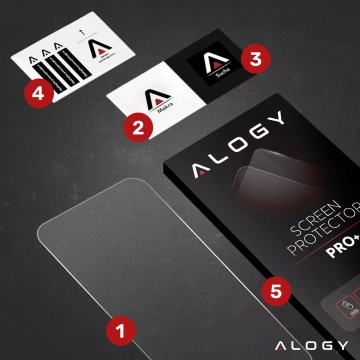 Szkło hartowane do Samsung Galaxy A16 4G/5G 2025 ochronne szkiełko na ekran 9H Alogy Heavy Pro+™️