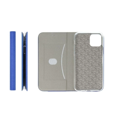 Etui Kabura SENSITIVE Book do Samsung Galaxy S25 Niebieski Stand 360