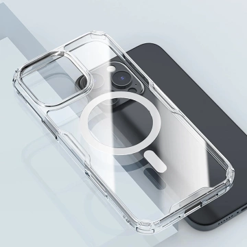 Etui do iPhone 16 Nillkin Nature Pro MagSafe Przezroczyste