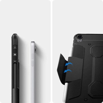 Etui Spigen Rugged Armor Pro do Apple iPad Air 6 11" 2024 / 4 2020 / 5 2022 Black 