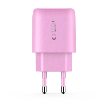 Ładowarka Sieciowa 2xUSB Tech-Protect NCA30 30W PD QC3.0 Różowa