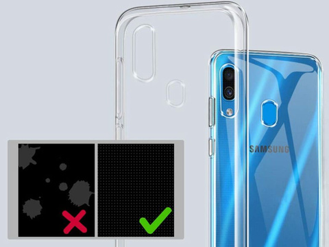 Etui silikonowe Alogy obudowa case do Samsung Galaxy A30/ A20/ M10S przezroczyste