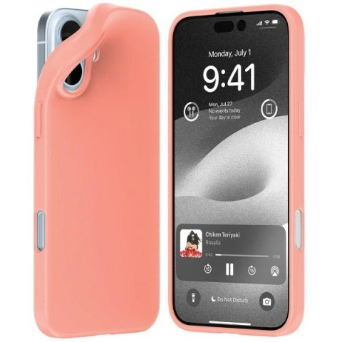 Etui Mercury Soft do iPhone 16 Plus 6.7" Różowe
