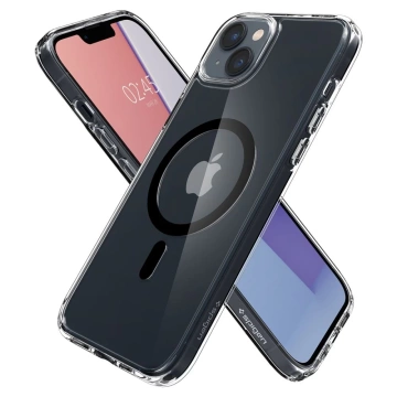 Spigen ultra hybrid mag magsafe iphone 14 plus schwarz