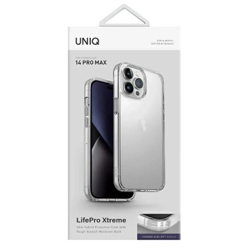 UNIQ Hülle LifePro Xtreme iPhone 14 Pro Max 6.7" transparent/kristallklar