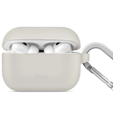 UNIQ Vencer Schutzhülle für AirPods Pro 2. Gen. Silikon grau/kreidegrau
