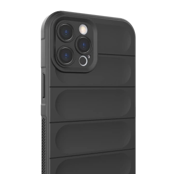 Magic Shield Case Hülle für iPhone 12 Pro Max flexible gepanzerte dunkelblaue Hülle