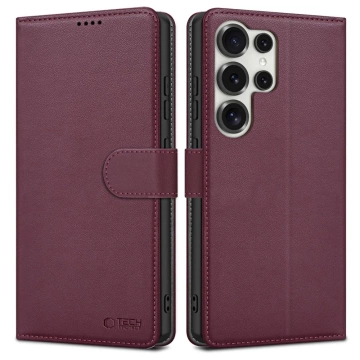 Etui für Samsung Galaxy S25 Ultra Tech-Protect Wallet Mulberry