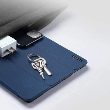 Dux Ducis Domo etui iPad 11" 2025 (11gen.) / 10.9'' 2022 (10gen.) pokrowiec smart cover podstawka niebieskie