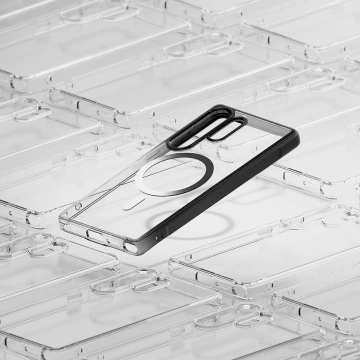 Etui für Samsung Galaxy S25 Ultra Ringke Fusion Bold Magnetic MagSafe Schwarz