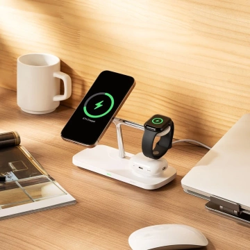 Ringke Qi2 MagSafe 3in1 Ladegerät für iPhone Apple Watch AirPods