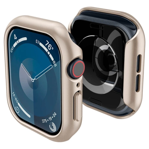 ETUI DO APPLE WATCH 10 (42MM) STARLIGHT BEŻOWE SPIGEN THIN FIT