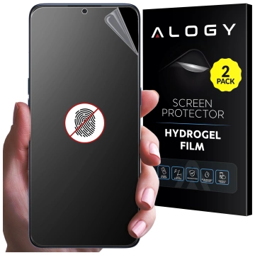 2x Folia "MATOWA" do Oppo A91 / Reno 3 Hydrożelowa Alogy HydroSkin Matte Pro™ na ekran do etui "BEZ ODCISKU PALCÓW"
