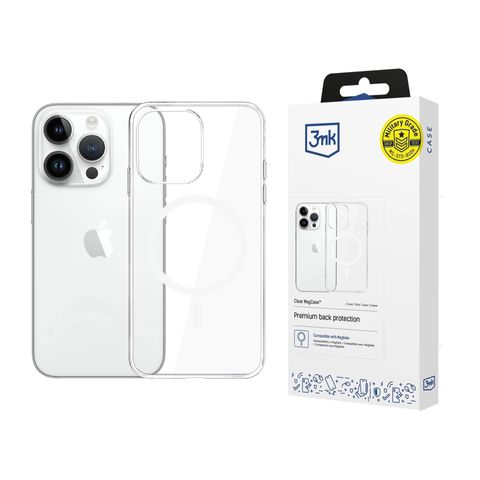 Schutzhülle für Apple iPhone 13 Pro 3mk Clear MagCase