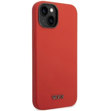 Etui na telefon Tumi Liquid Silicone hardcase do iPhone 14 czerwony/red