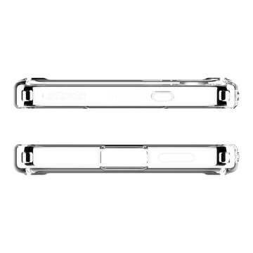 Samsung Galaxy S25 Spigen Ultra Hybrid Mag MagFit Hülle Transparent