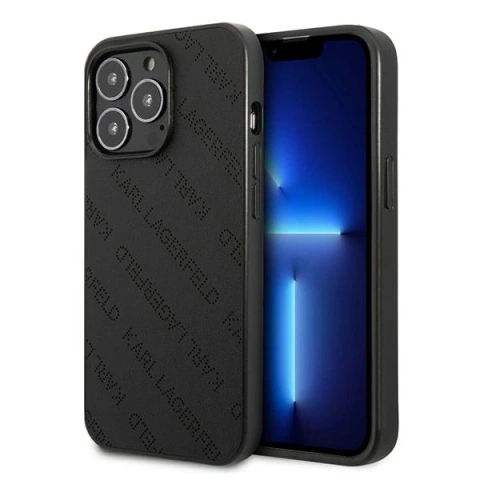Etui Karl Lagerfeld KLHCP13LPTLK do iPhone 13 Pro / 13 6,1" hardcase Perforated Allover