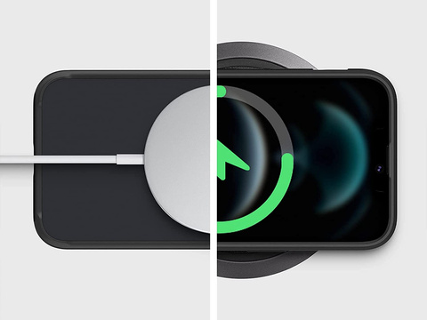 Spigen Ultra Hybrid Hülle für Apple iPhone 13 Matt Frost Black Glass
