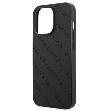 Etui Karl Lagerfeld KLHCP13XPTLK do iPhone 13 Pro Max 6,7" hardcase Perforated Allover