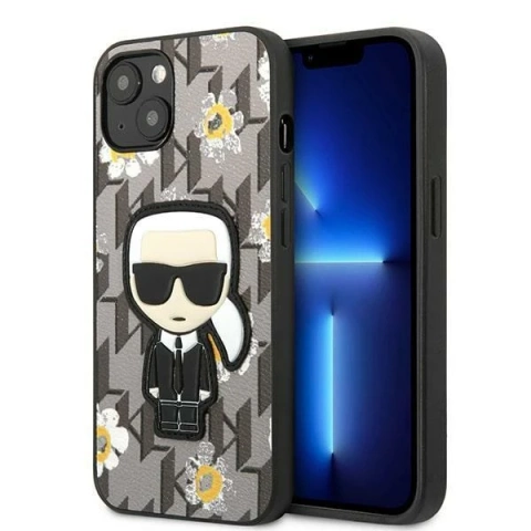 Etui Karl Lagerfeld KLHCP13MPMNFIK1 für iPhone 13 6,1" Flower Ikonik Karl