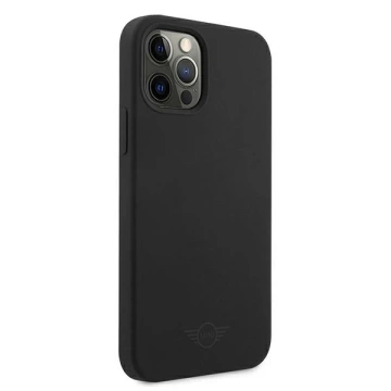 Etui na telefon Silicone Tone On Tone hardcase do iPhone 12 Pro Max czarny/black